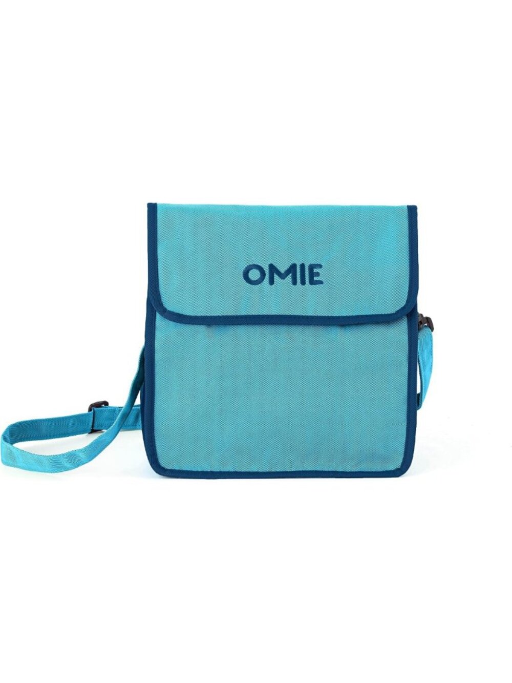 Insulated Lunch Bag with Bottle Holder - Stylish Blue Design for Kids & Adults